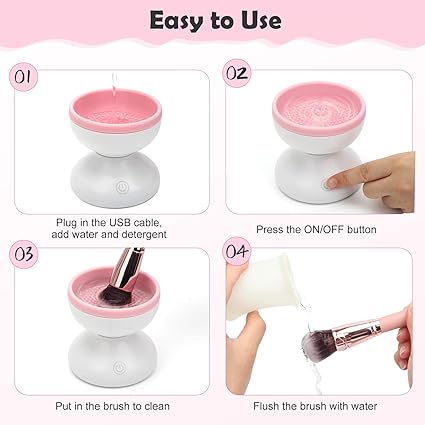 ELECTRIC MAKEUP BRUSH CLEANER