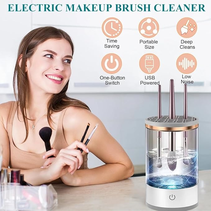 Electric Makeup Brush Cleaner