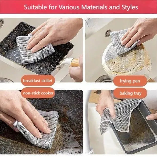 Multipurpose Metal Mesh Cleaning Cloth