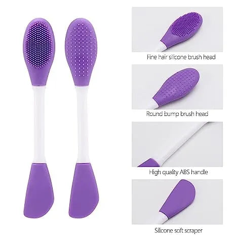 (Pack Of 2) Silicon Face Mask Brush